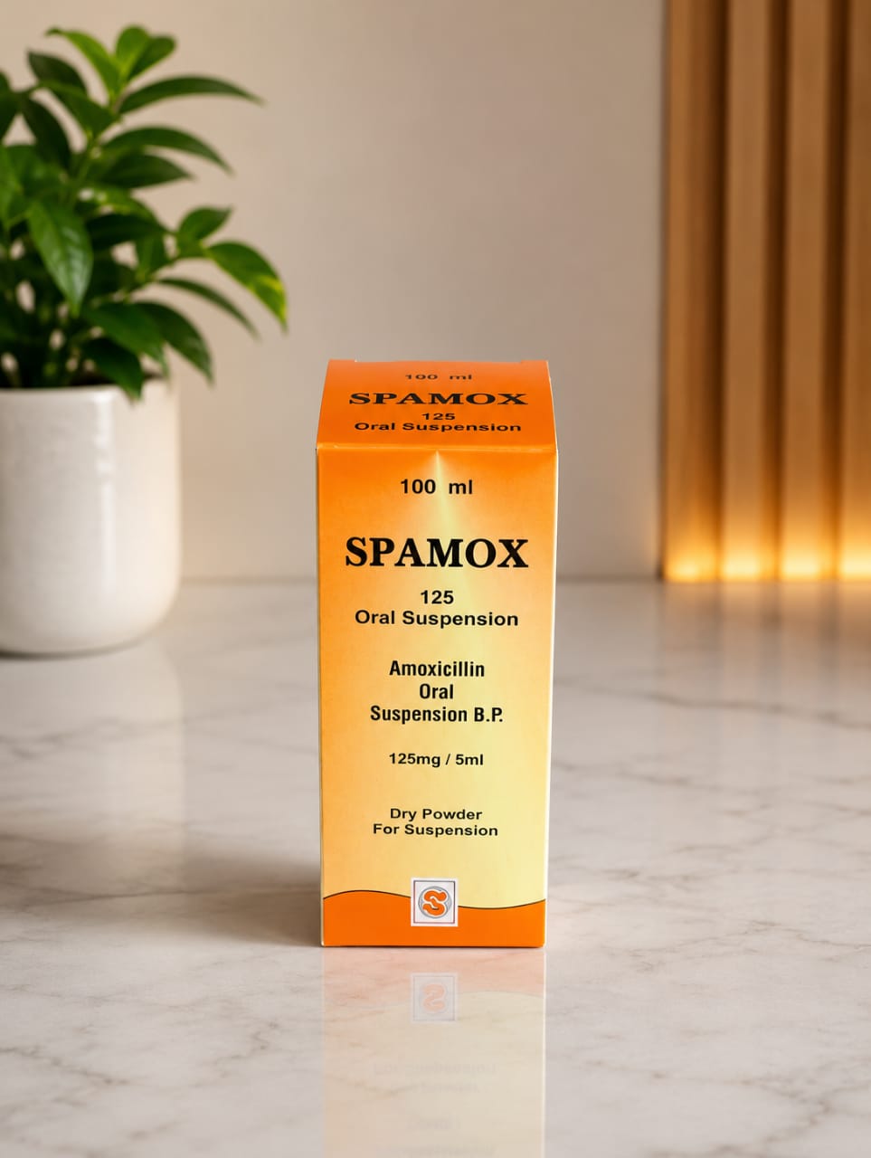 AMOXICILLIN  SUSP 125MG/5ML 100ML